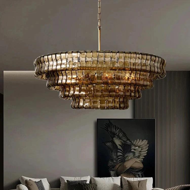 Vintage Round Crystal Chandelier: Elegance and Luxury to Light Up Time
