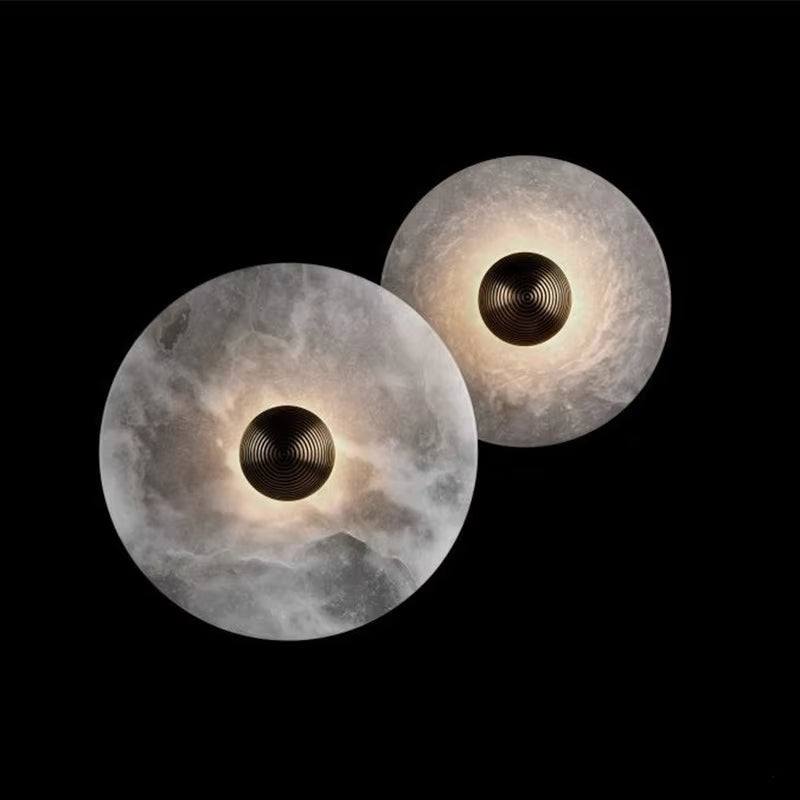 Moonshade Natural Marble Wall Sconce