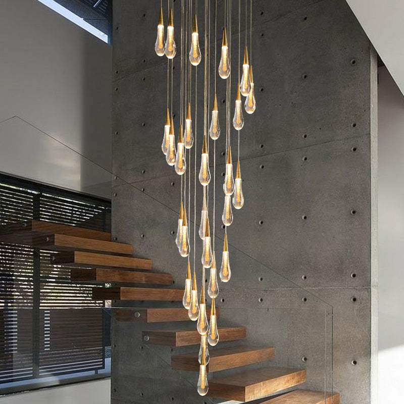 Crystal Drop Chandelier