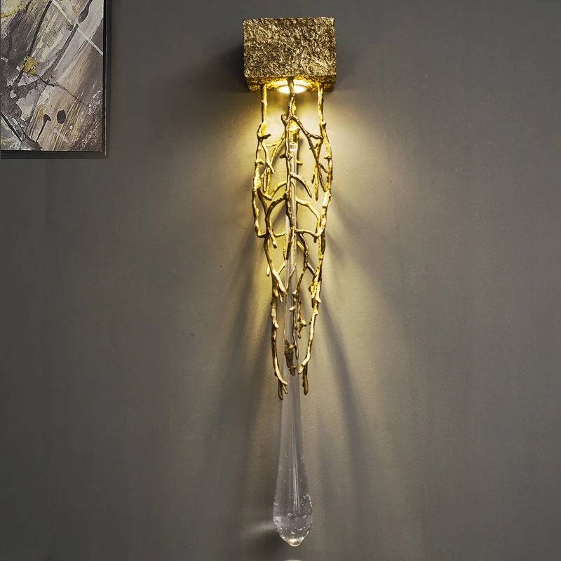 Bracket Tree Branch Wall Lamp