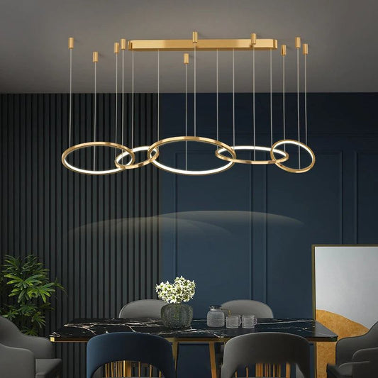 Round Buckle Chandelier