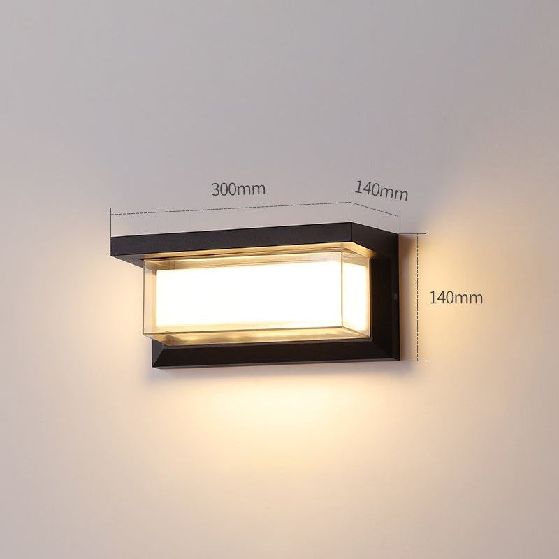 Outdoor Log Cabin Wall Light