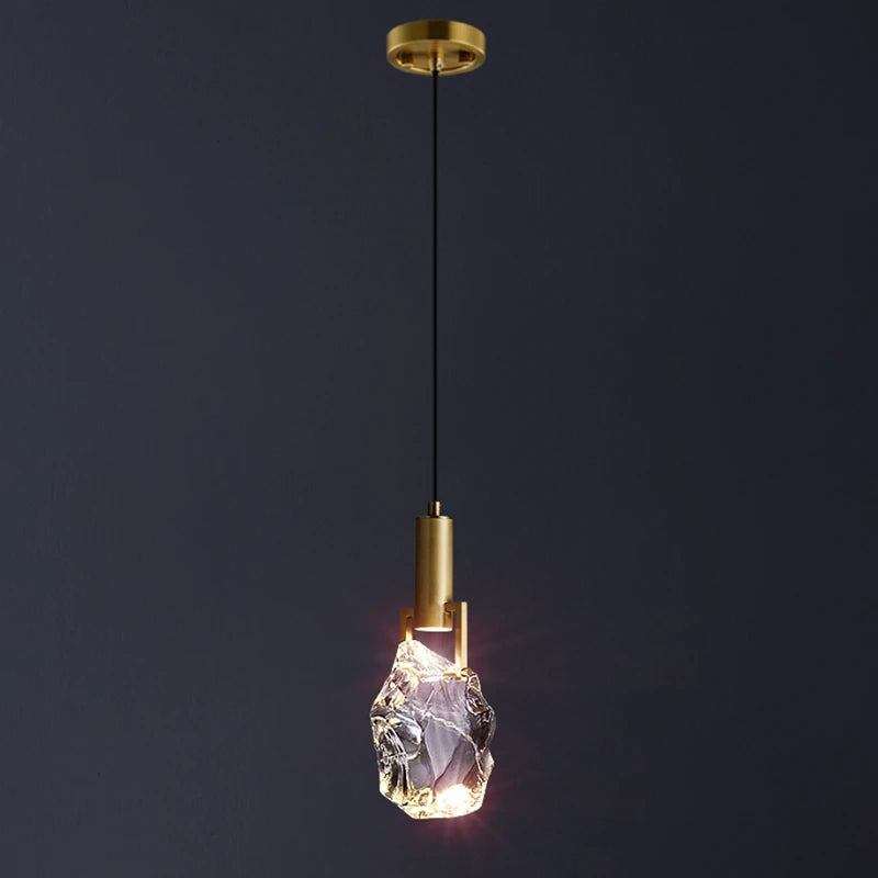 luxury crystal pendant light