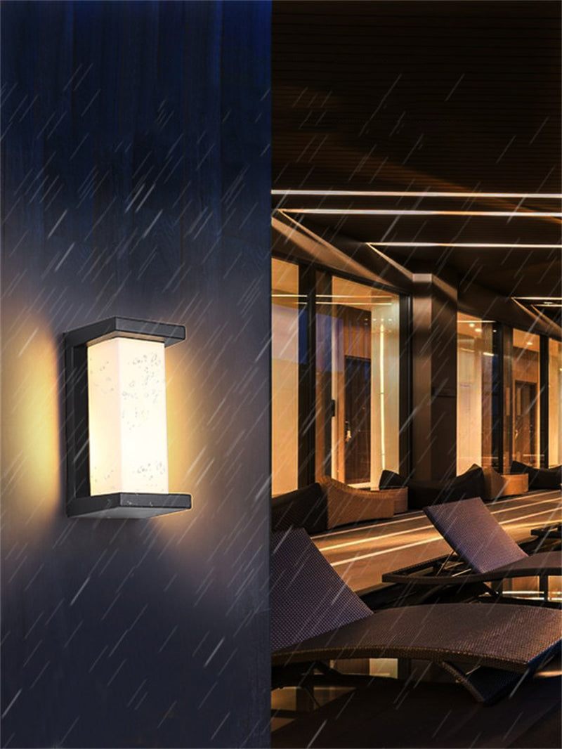 Outdoor Log Cabin Wall Light