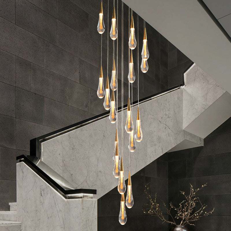Crystal Drop Chandelier