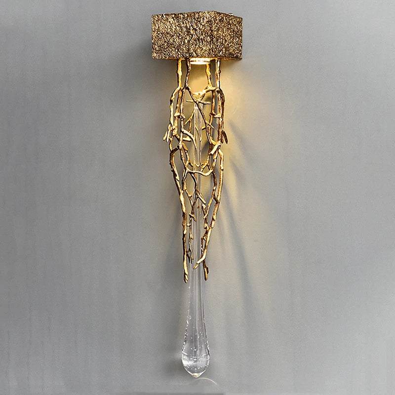 Bracket Tree Branch Wall Lamp