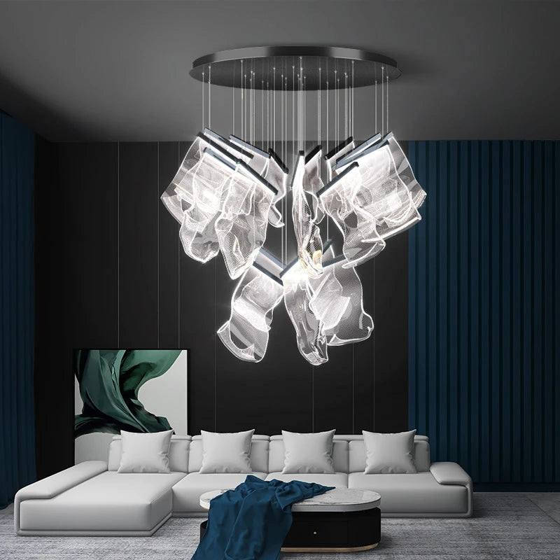 Luxury postmodern chandelier