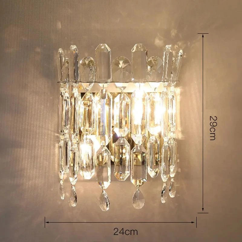 LUXURY CRYSTAL SCONCE