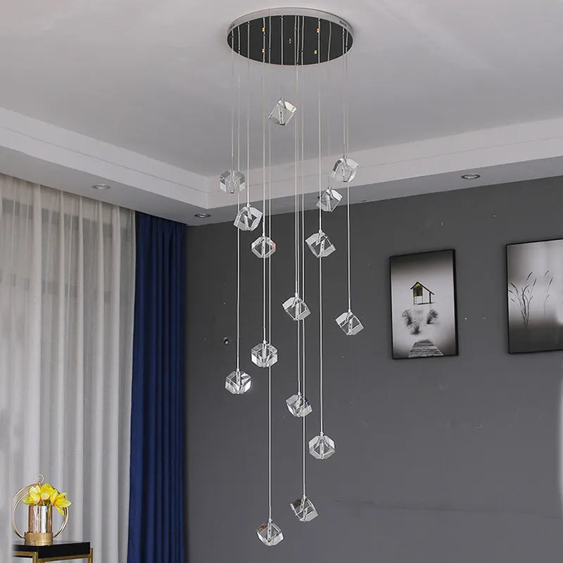 Artistic Staircase Chandelier