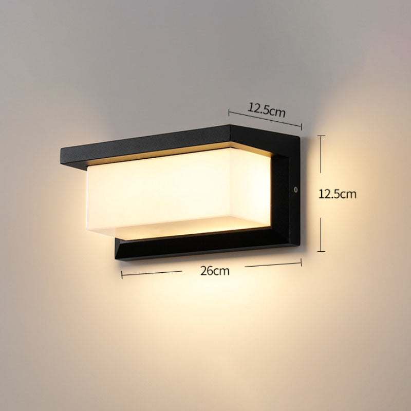 Outdoor Log Cabin Wall Light