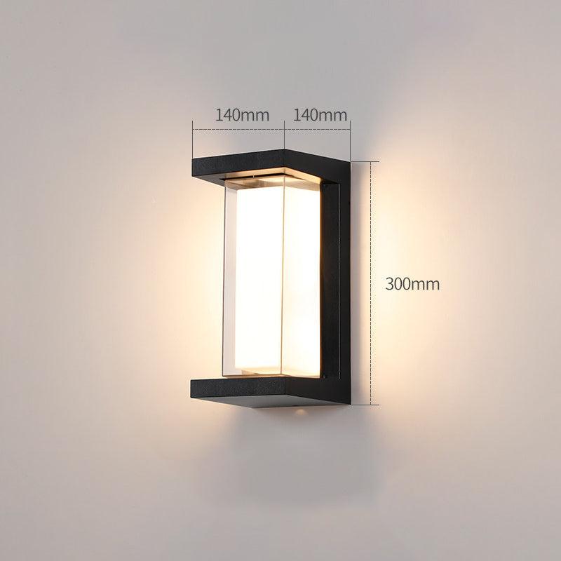 Outdoor Log Cabin Wall Light