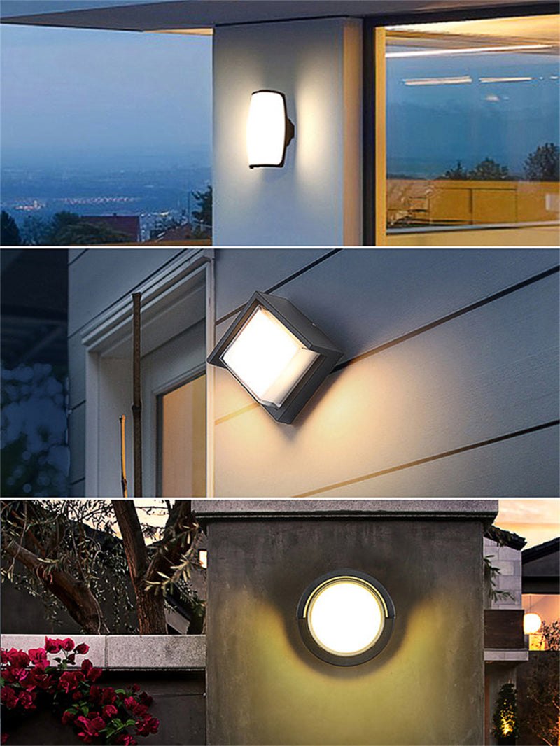 Outdoor Log Cabin Wall Light