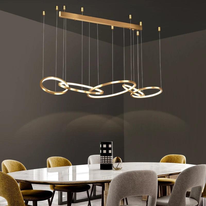 Round Buckle Chandelier