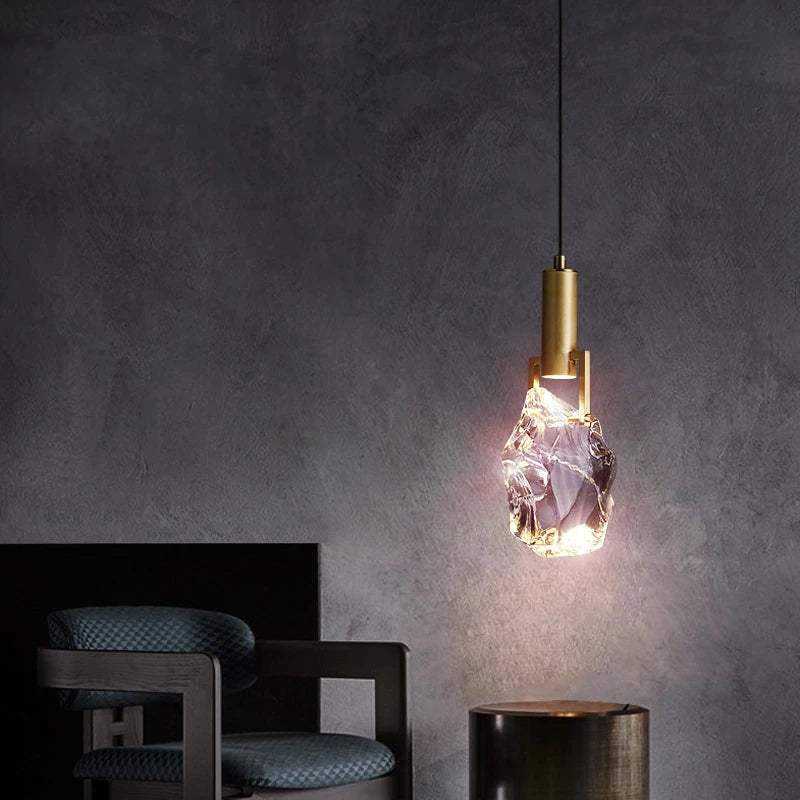 luxury crystal pendant light