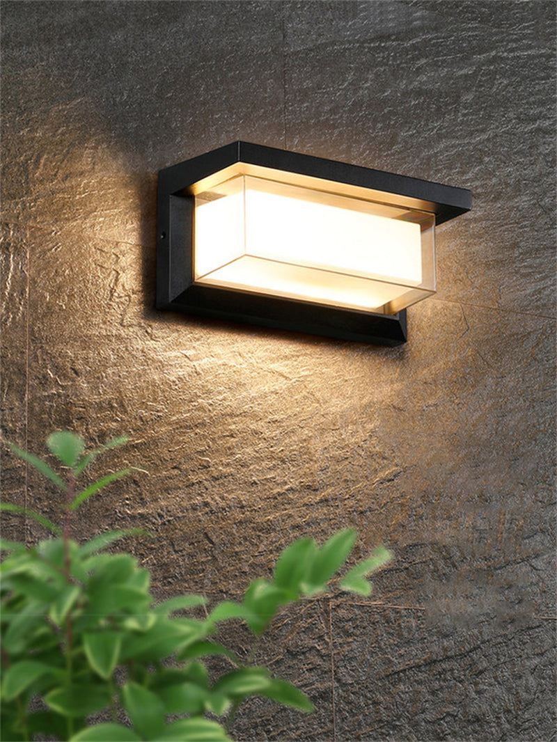 Outdoor Log Cabin Wall Light