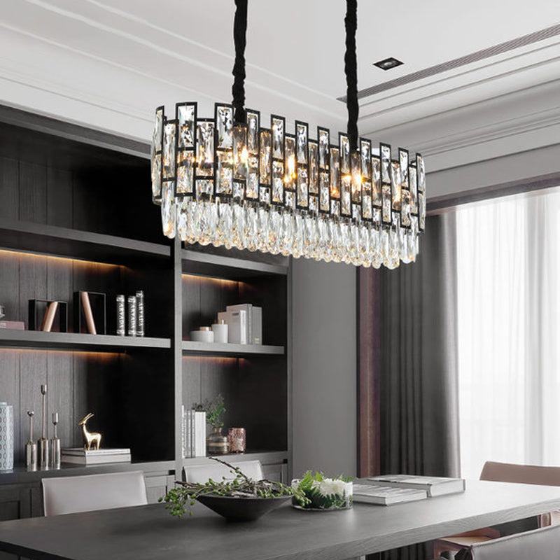 Square Crystal Chandelier