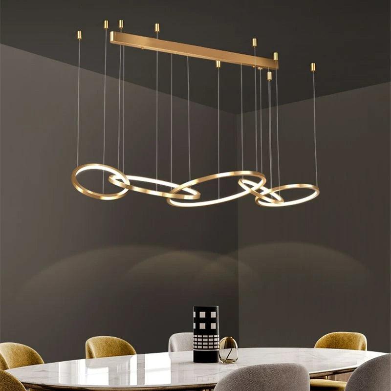 Round Buckle Chandelier