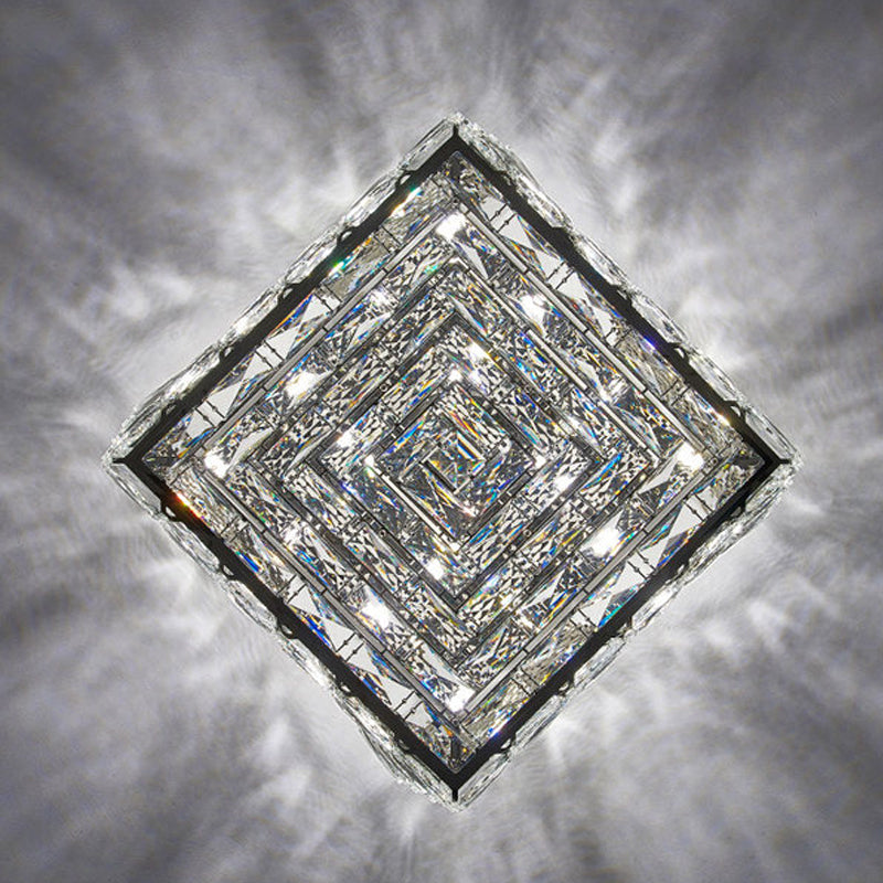 Rubik S Cube Crystal Ceiling Lamp