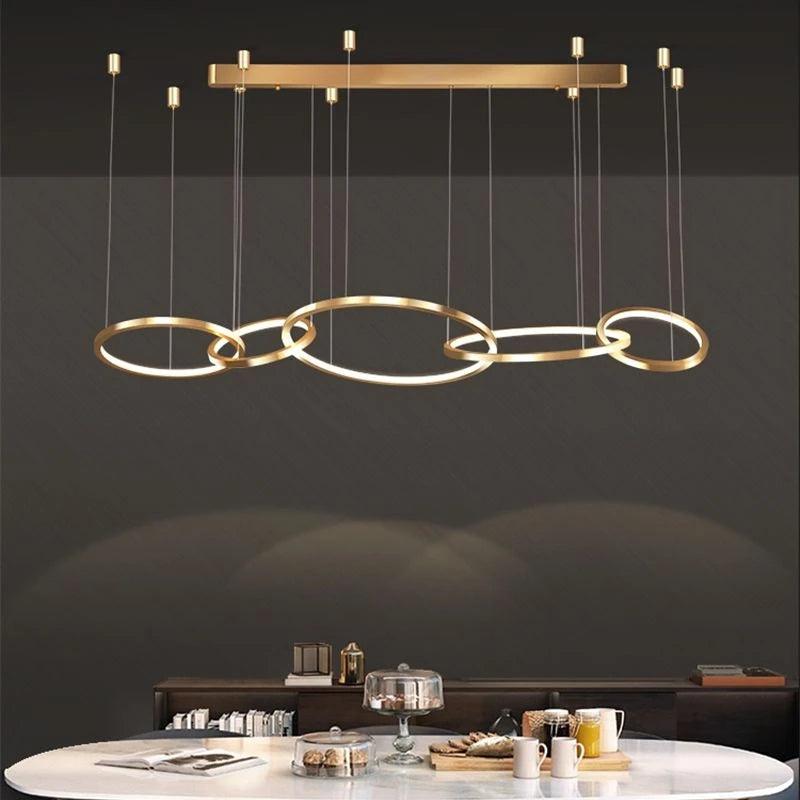 Round Buckle Chandelier