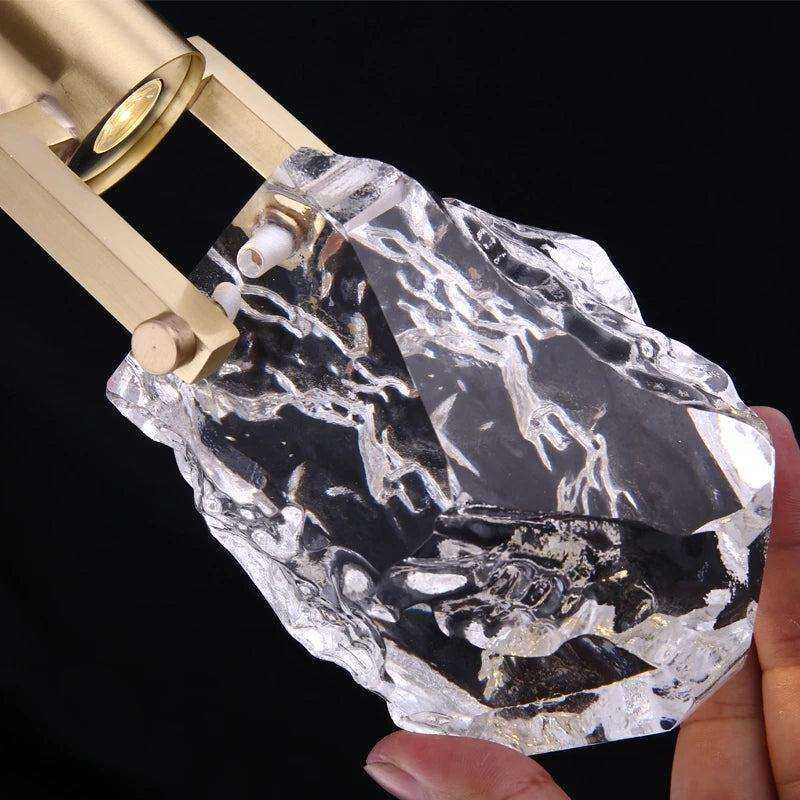 luxury crystal pendant light