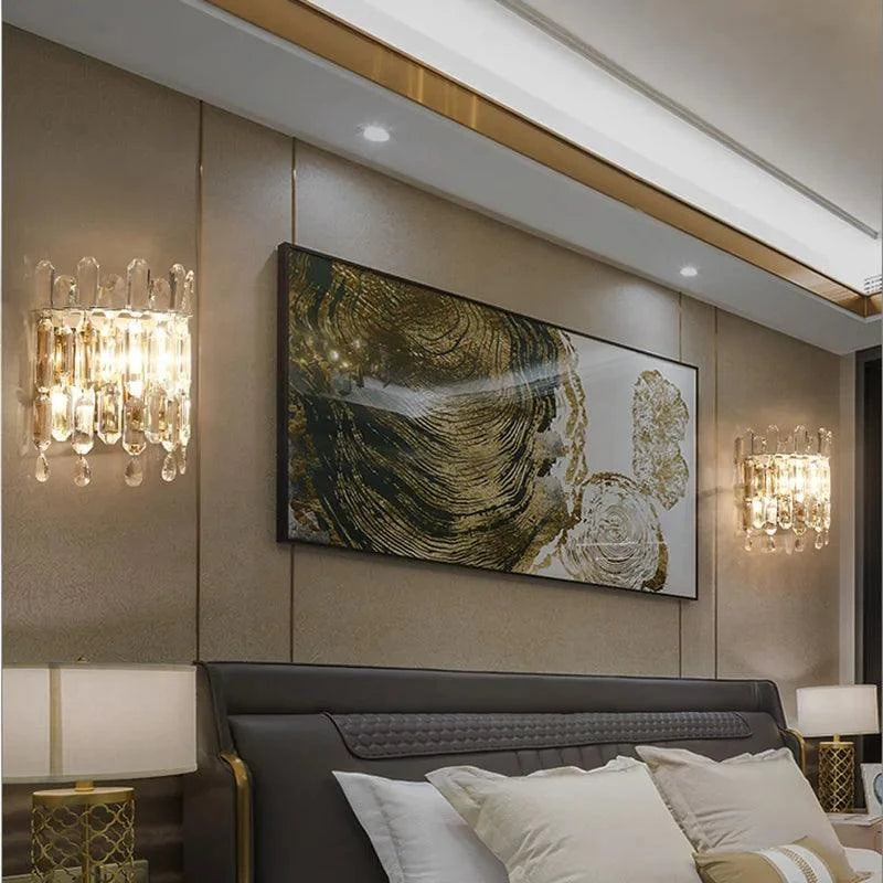 LUXURY CRYSTAL SCONCE