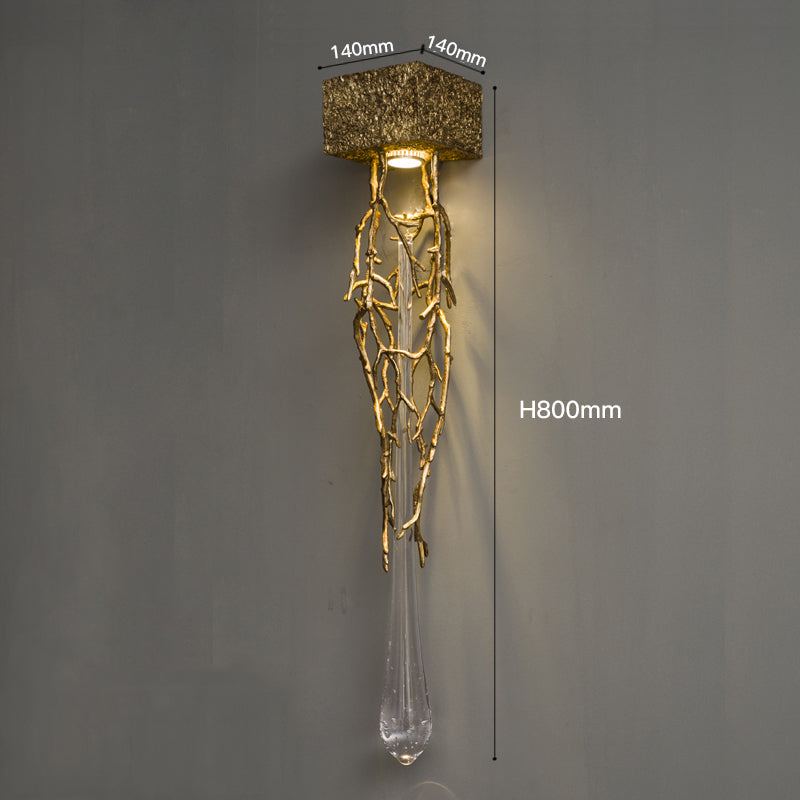 Bracket Tree Branch Wall Lamp