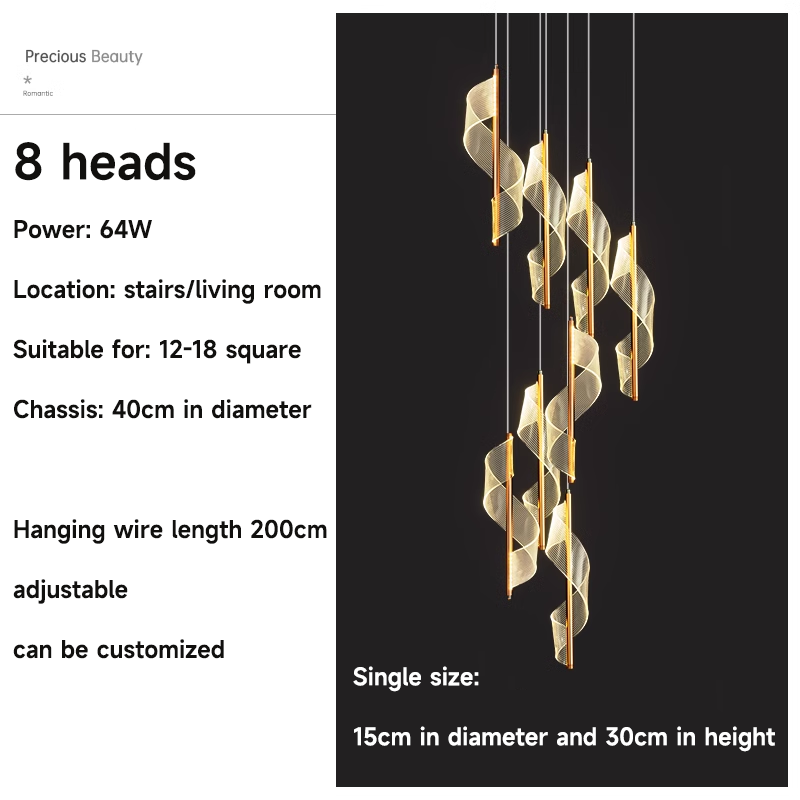 Chandelier For Modern Staircase