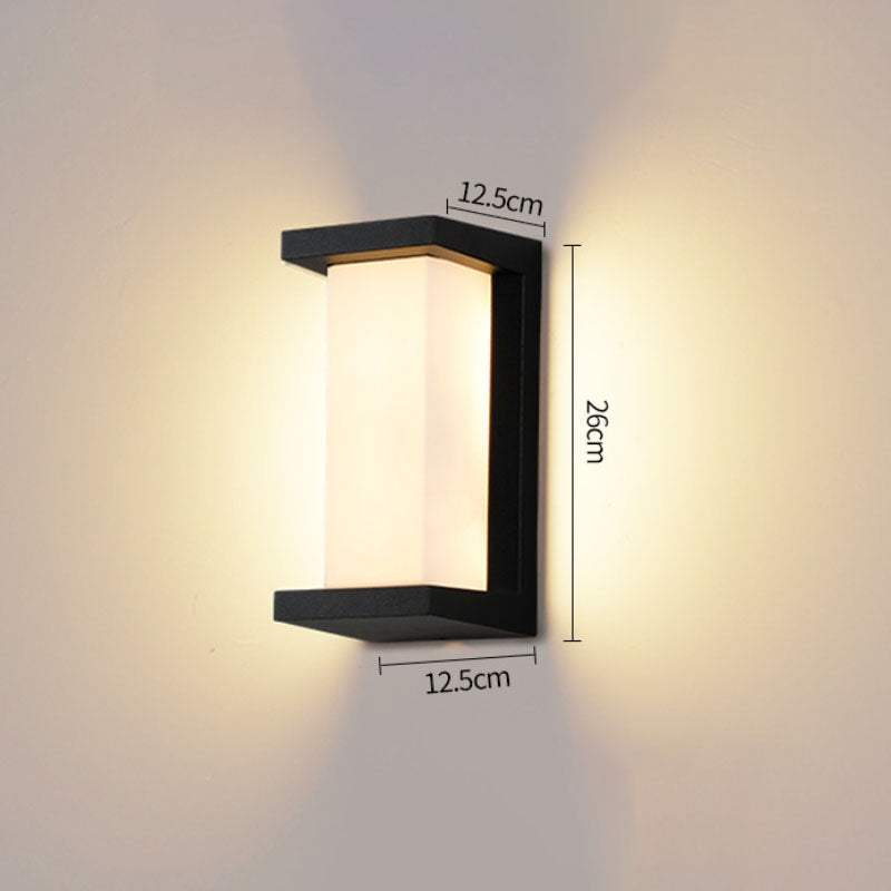 Outdoor Log Cabin Wall Light