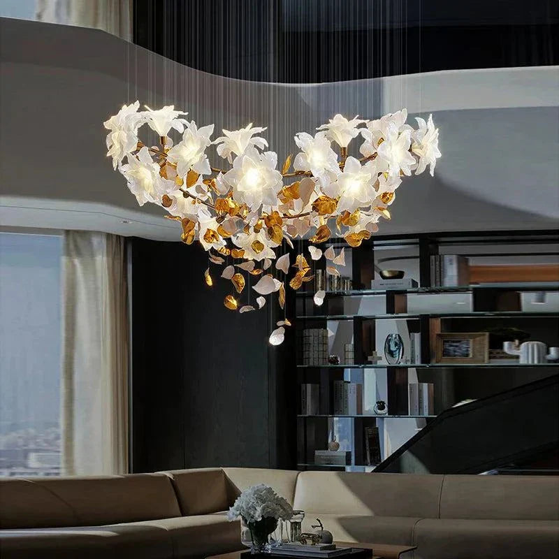 Flowers Modern Chandelier for Stylish Interiors