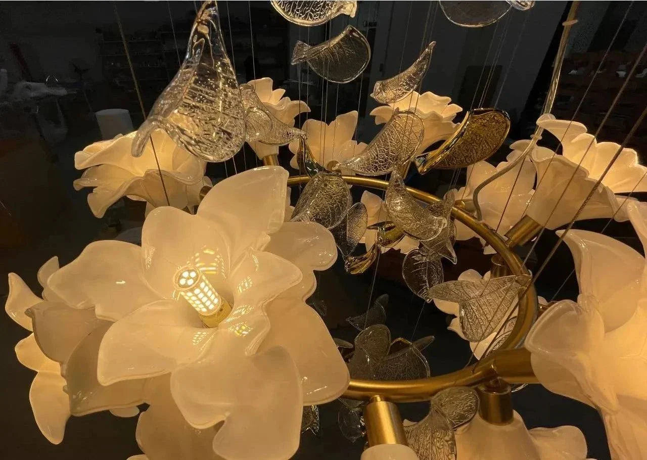 Flowers Modern Chandelier for Stylish Interiors