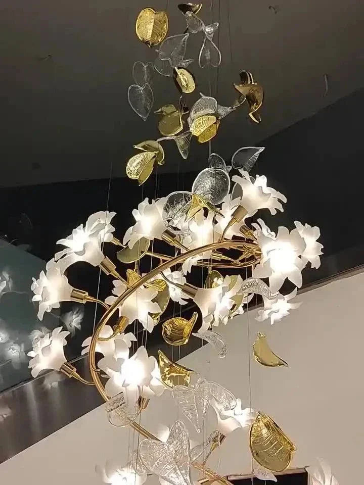 Flowers Modern Chandelier for Stylish Interiors