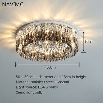 Round Hollow Ceiling Lamp