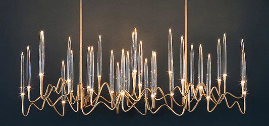 Double Layer Crystal Ceiling Lamp