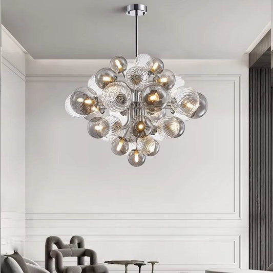 Modern Glass Bubble Chandelier