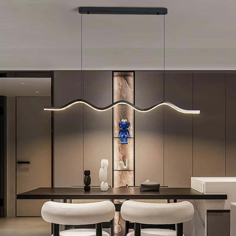 Wave Modern LED Pendant Light