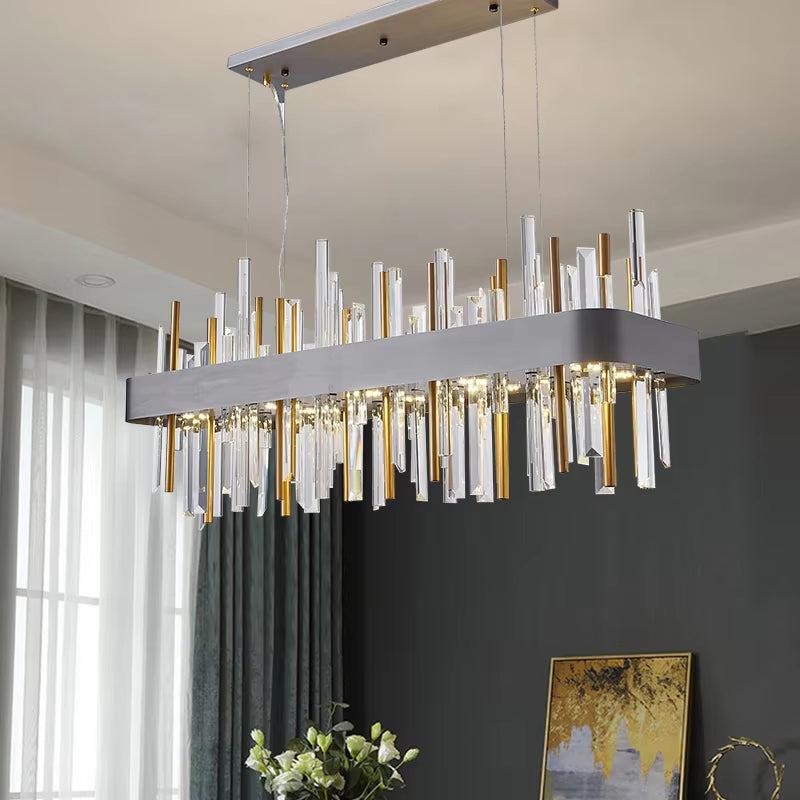 Modern crystal chandelier