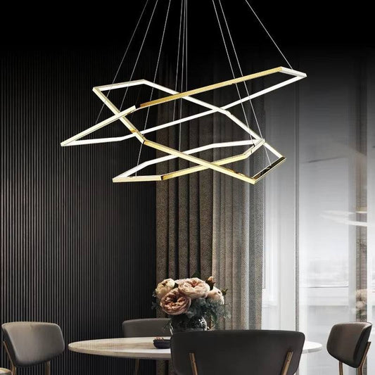 Hexagonal LED Pendant Light