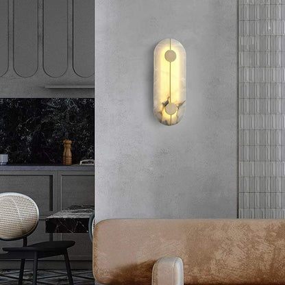 Spanish marble copper wall lamp