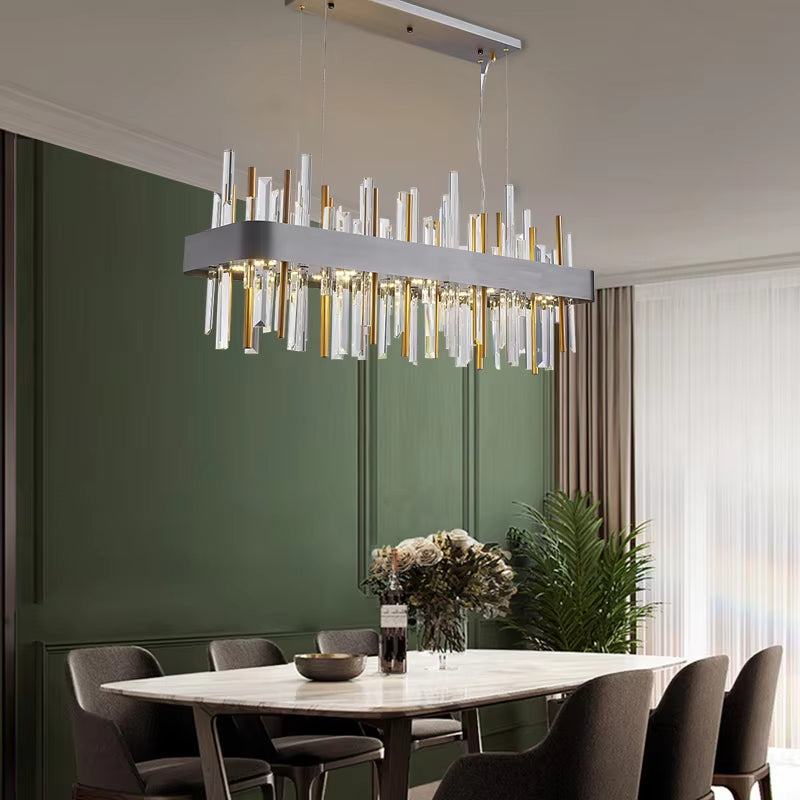 Modern crystal chandelier