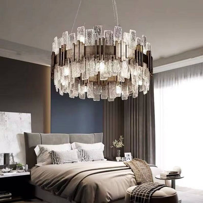 Splendid Luxury Designer Round Chandelier