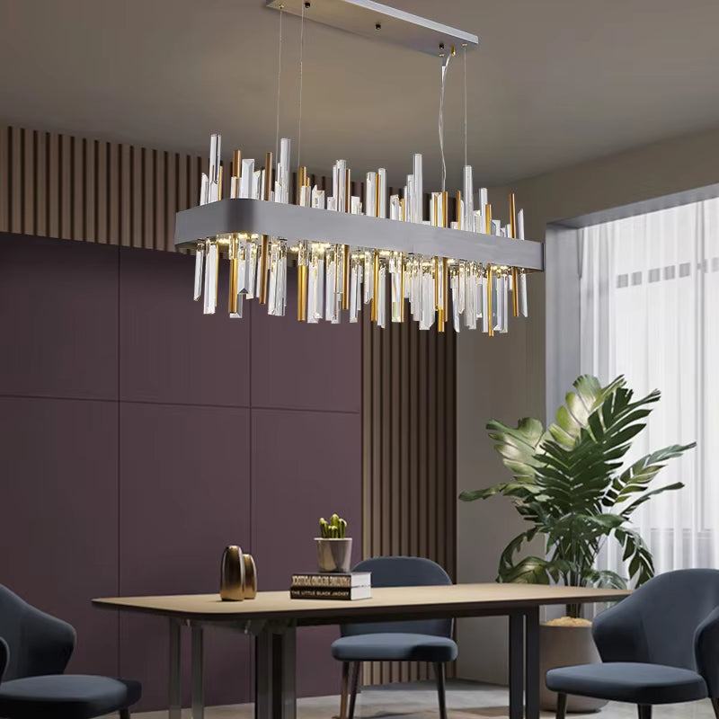 Modern crystal chandelier