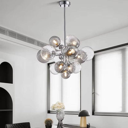 Modern Glass Bubble Chandelier