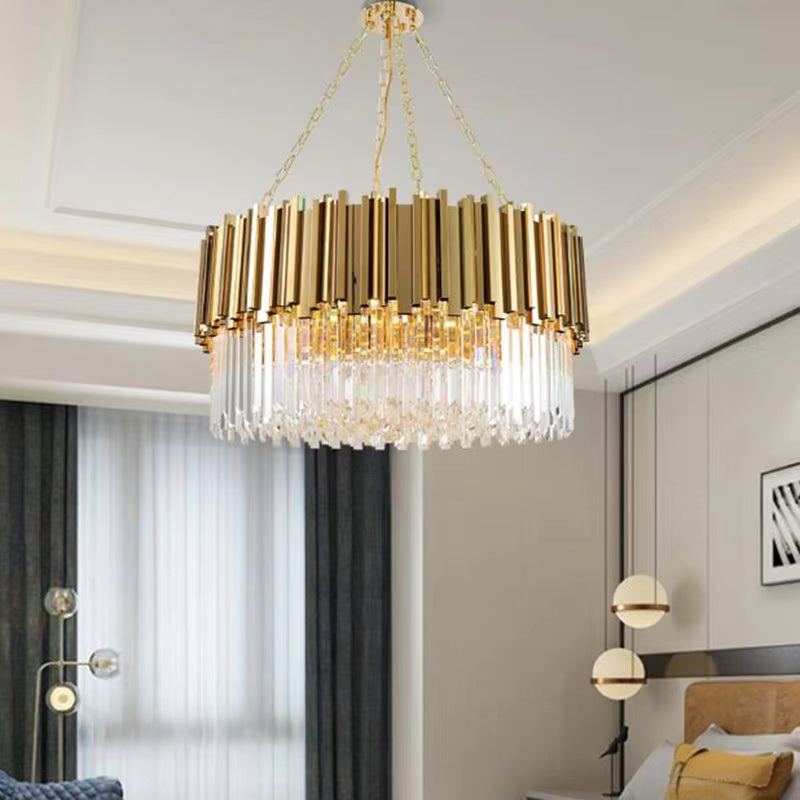 Modern crystal chandelier LED light