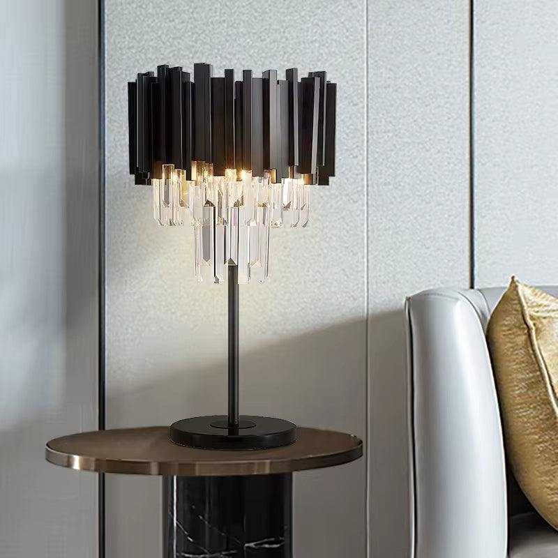 Jacob crystal table lamp