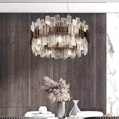 Splendid Luxury Designer Round Chandelier