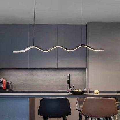 Wave Modern LED Pendant Light