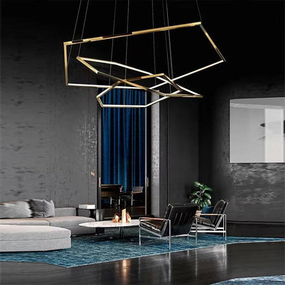 Hexagonal LED Pendant Light