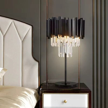 Jacob crystal table lamp