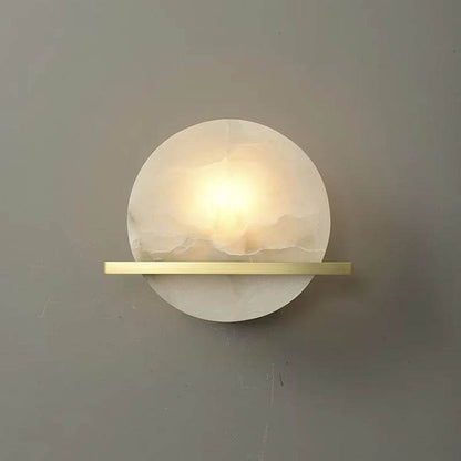 Modern luxury marble wall lamp