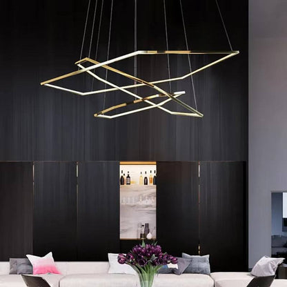 Hexagonal LED Pendant Light